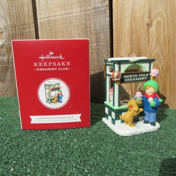 Hallmark Keepsake Christmas Window 2019 Christmas Ornament Club Exclusive - Picture 1 of 8